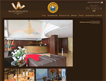 Tablet Screenshot of hotelvalentini.com.br